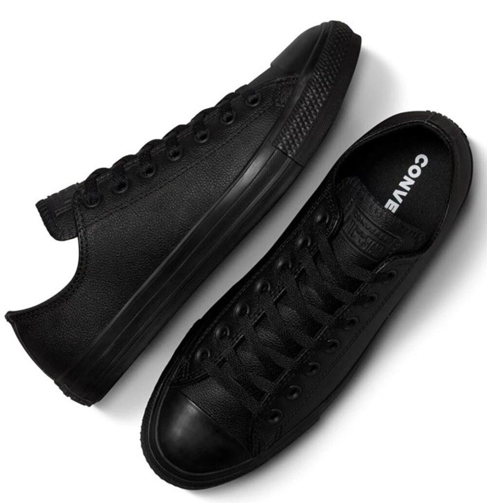 Converse Chuck Taylor All Star (M 9.5 / W 11) OX Men's Shoe Black Mono